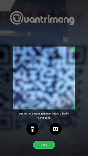 Quét mã QR trên PC-Covid
