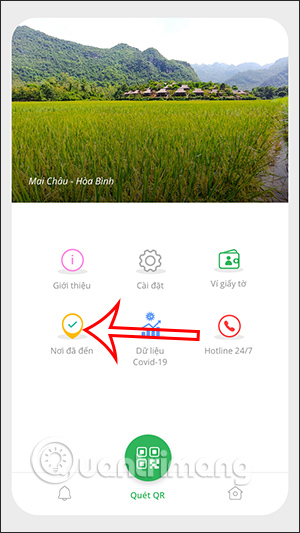 Nơi đã đến trên PC-Covid