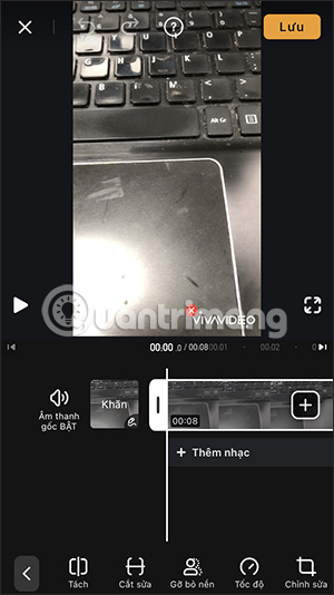 Thêm nhạc vào video trên VivaVideo