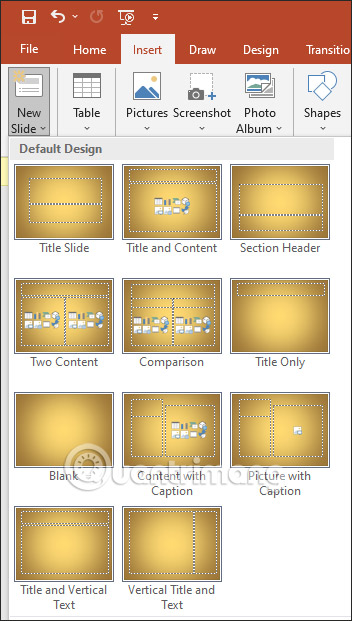 Cách tạo mục lục trong PowerPoint