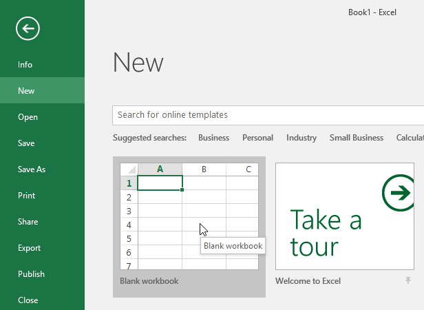 Excel 2019 (Phần 2): Tạo và mở workbook