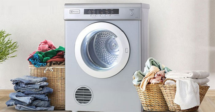 Máy sấy quần áo tốn điện không