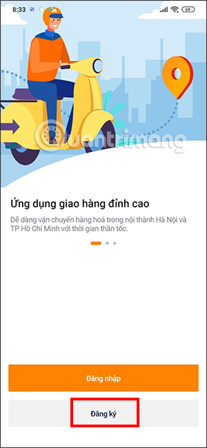 Đăng ký AhaMove