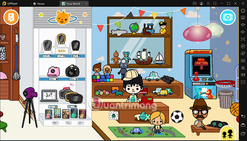 toca boca cho máy tính