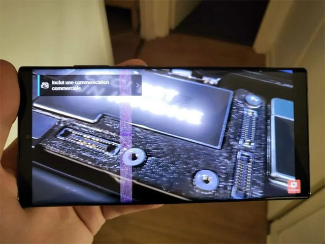 Sự cố màn hình Galaxy S22 Ultra
