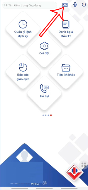 Thông báo trên BIDV Smartbanking