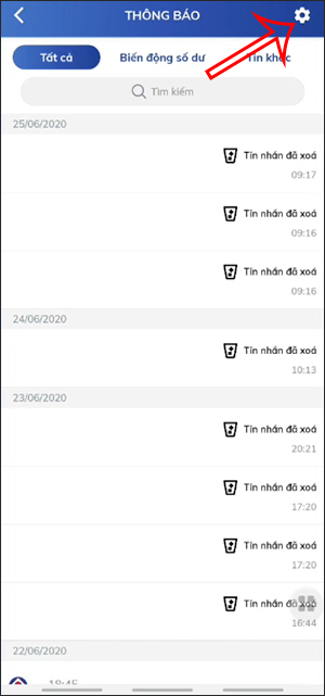 Cài đặt thông báo BIDV Smartbanking