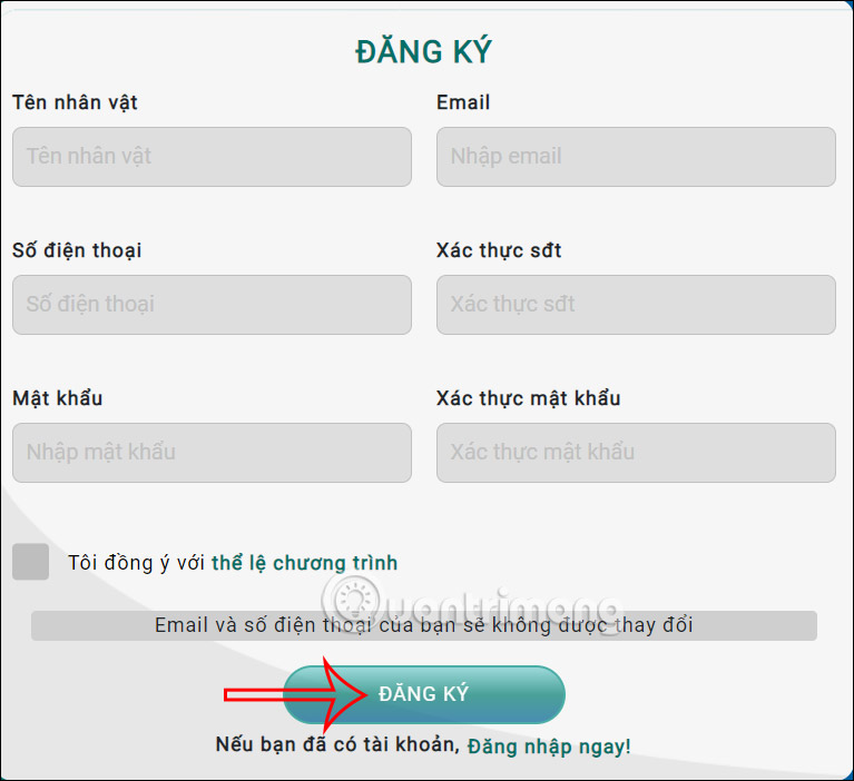 Đăng ký BIDV City