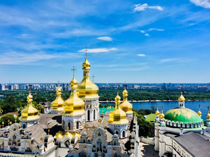 Thủ đô Kiev của Ukraine. Ảnh: Unsplash