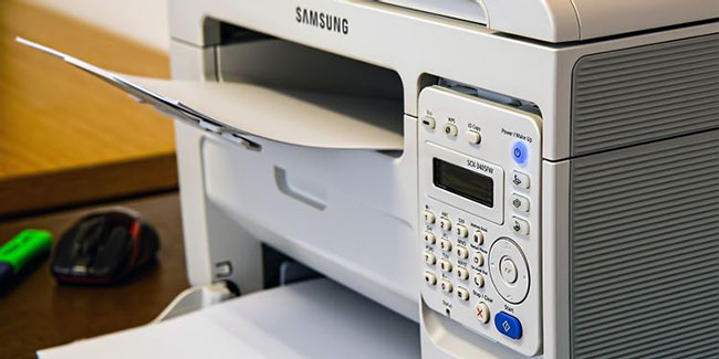 Máy in Samsung được kết nối qua print server