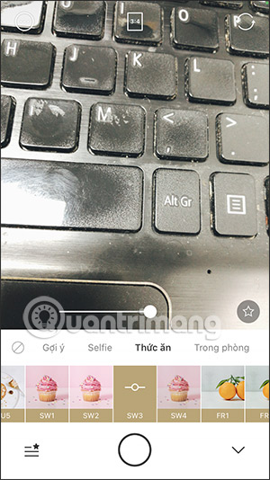 Chụp ảnh thức ăn