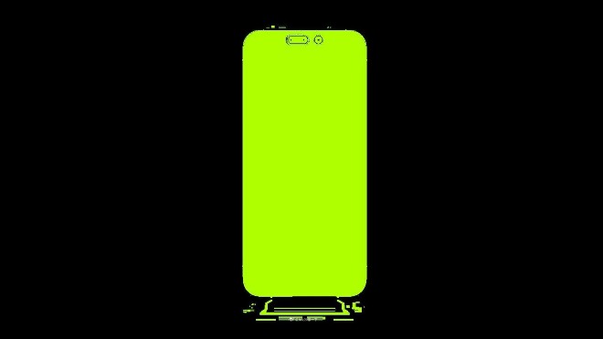 Bản vẽ phác thảo vừa rò rỉ của iPhone 14 Pro, iPhone 14 Pro Max