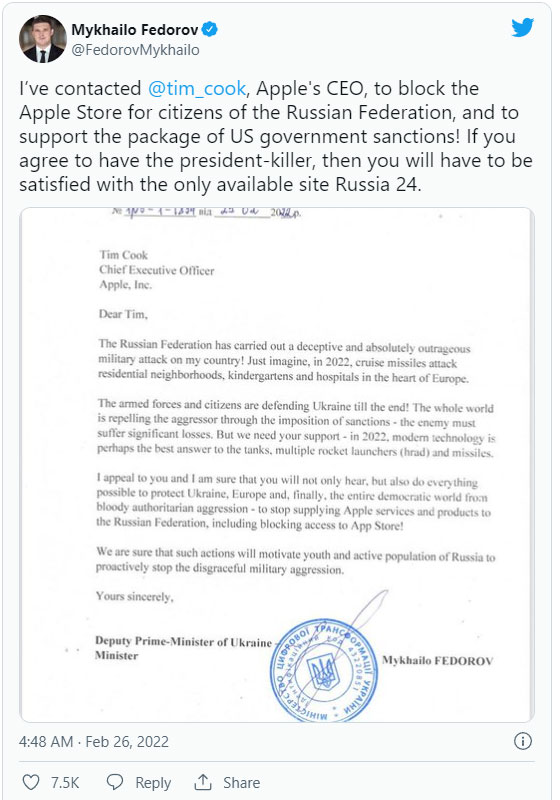  “Tâm thư” của phó tổng thống Ukraine