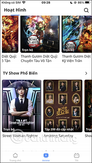 TV show trên Bilibili