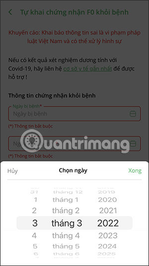 Ngày hết F0