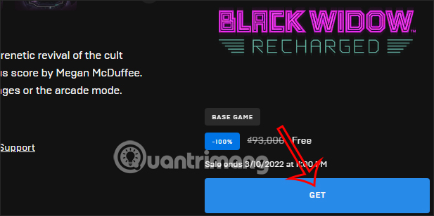 Tải game Black Widow: Recharged