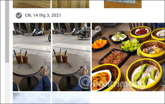 Mở hình ảnh Google Photos