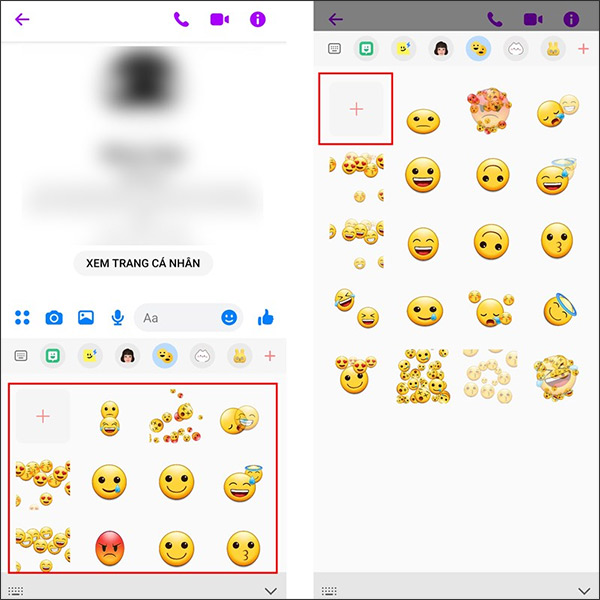 Tạo biểu tượng cảm xúc Samsung
