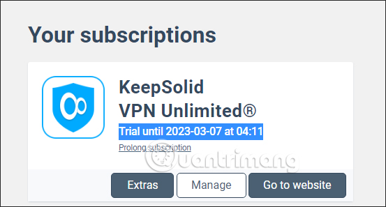 1 năm dùng free KeepSolid VPN Unlimited