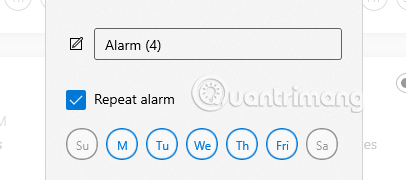 Nội dung báo thức