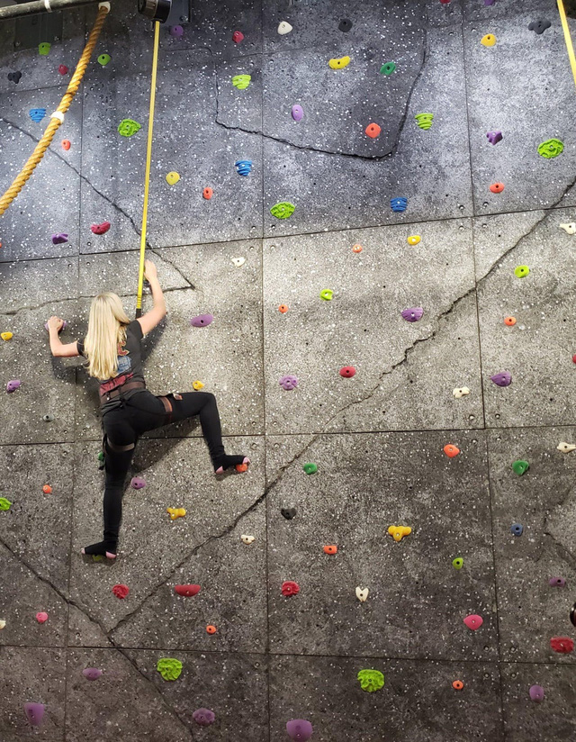 Sân leo núi trong nhà 