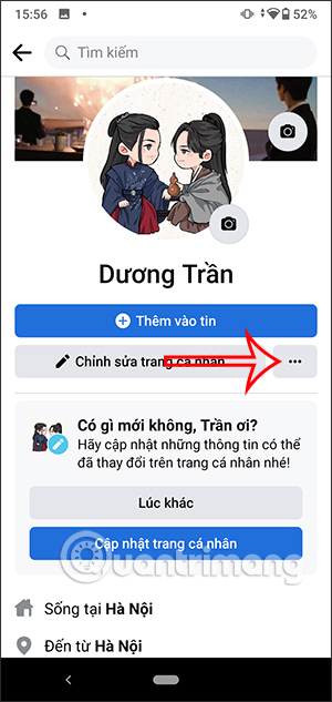 Tùy chọn Facebook