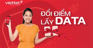 Cách đổi điểm Viettel sang data