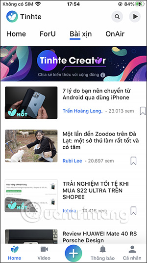 Cung cấp thông tin về Công nghệ