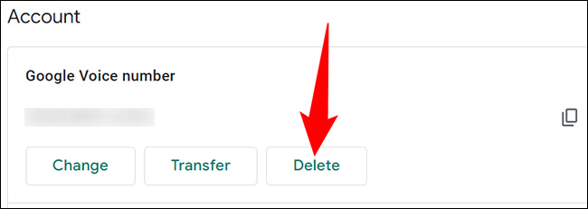 Nhấp vào nút “Delete”