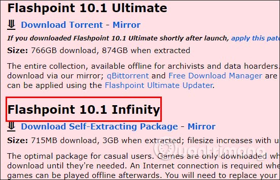 Tải phần mềm Flashpoint BlueMaxima