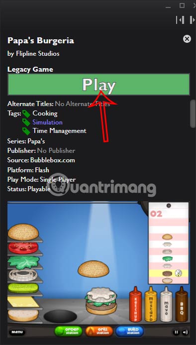 Chơi game trong Flashpoint BlueMaxima