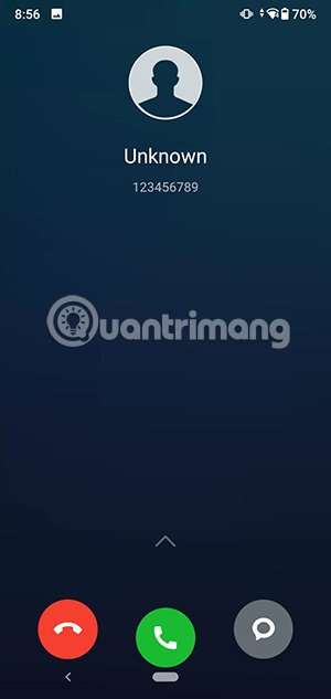 Cuộc gọi giả lập trên Fake Call