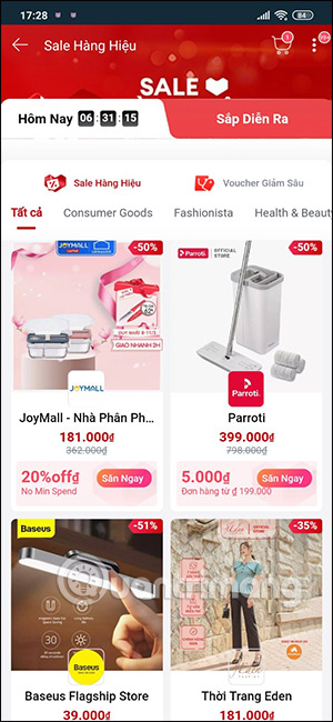 Ưu đãi cho nhiều ngành hàng