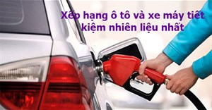 Xếp hạng ô tô và xe máy tiết kiệm xăng nhất tại Việt Nam