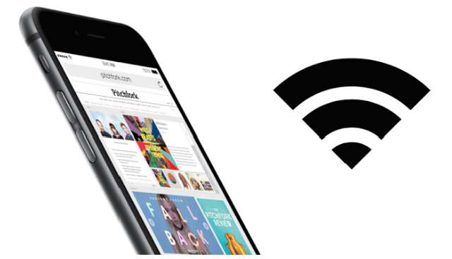 Quan sát biểu tượng Wifi trên iPhone để biết mức độ kết nối mạng