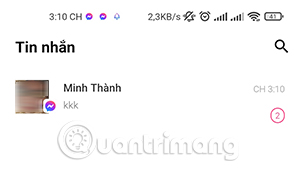 Tin nhắn bị thu hồi vẫn có thể đọc tại phần Tin nhắn của Notisave