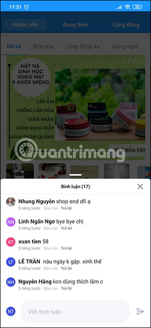 Bình luận sản phẩm