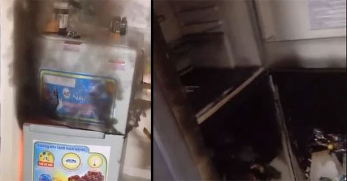 Tủ lạnh cháy nổ