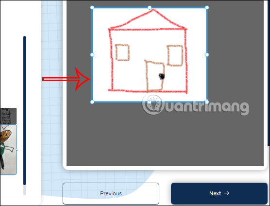 Khoanh vùng chủ thể trên Animated Drawings