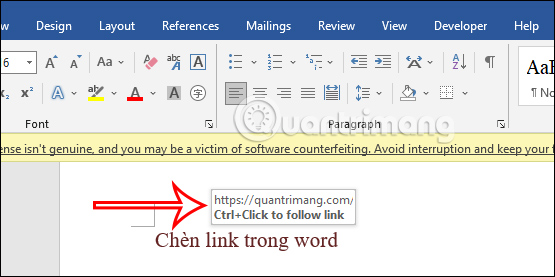 Cách chỉnh sửa tên tác giả trong tài liệu Microsoft Word