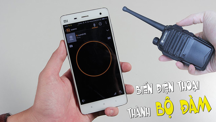 Top 5 ứng dụng biến điện thoại thành bộ đàm