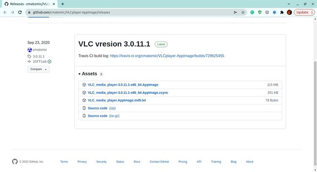 Gói AppImage VLC Video Player