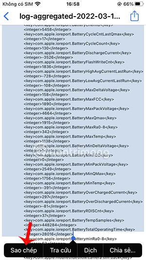 Sao chép lại toàn bộ nội dung file