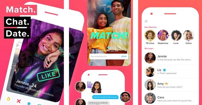 Tinder giúp tìm người phù hợp với những tiêu chí của bạn