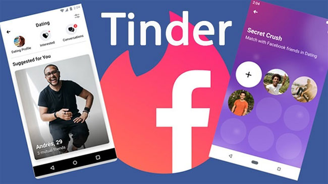 Đăng nhập Tinder qua tài khoản Facebook