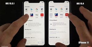 Đọ tốc độ giữa iOS 15.4 và iOS 15.3.1 trên iPhone SE 2020, 6S, 7, 8, XR, 11, 12 và 13