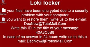 Loki Locker - mã độc tống tiền mới có khả năng xóa sạch dữ liệu PC của bạn, nguy hiểm không kém WannaCry