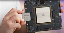 Chip M1 Ultra có kích thước gần gấp 3 lần so với CPU AMD Ryzen