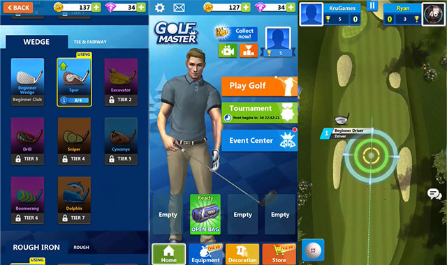 game golf mobile