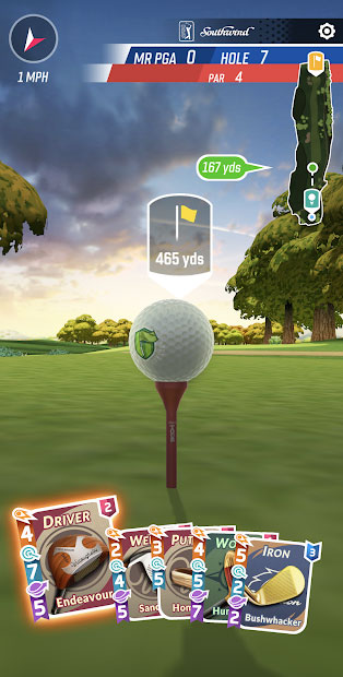 game golf trên điện thoại